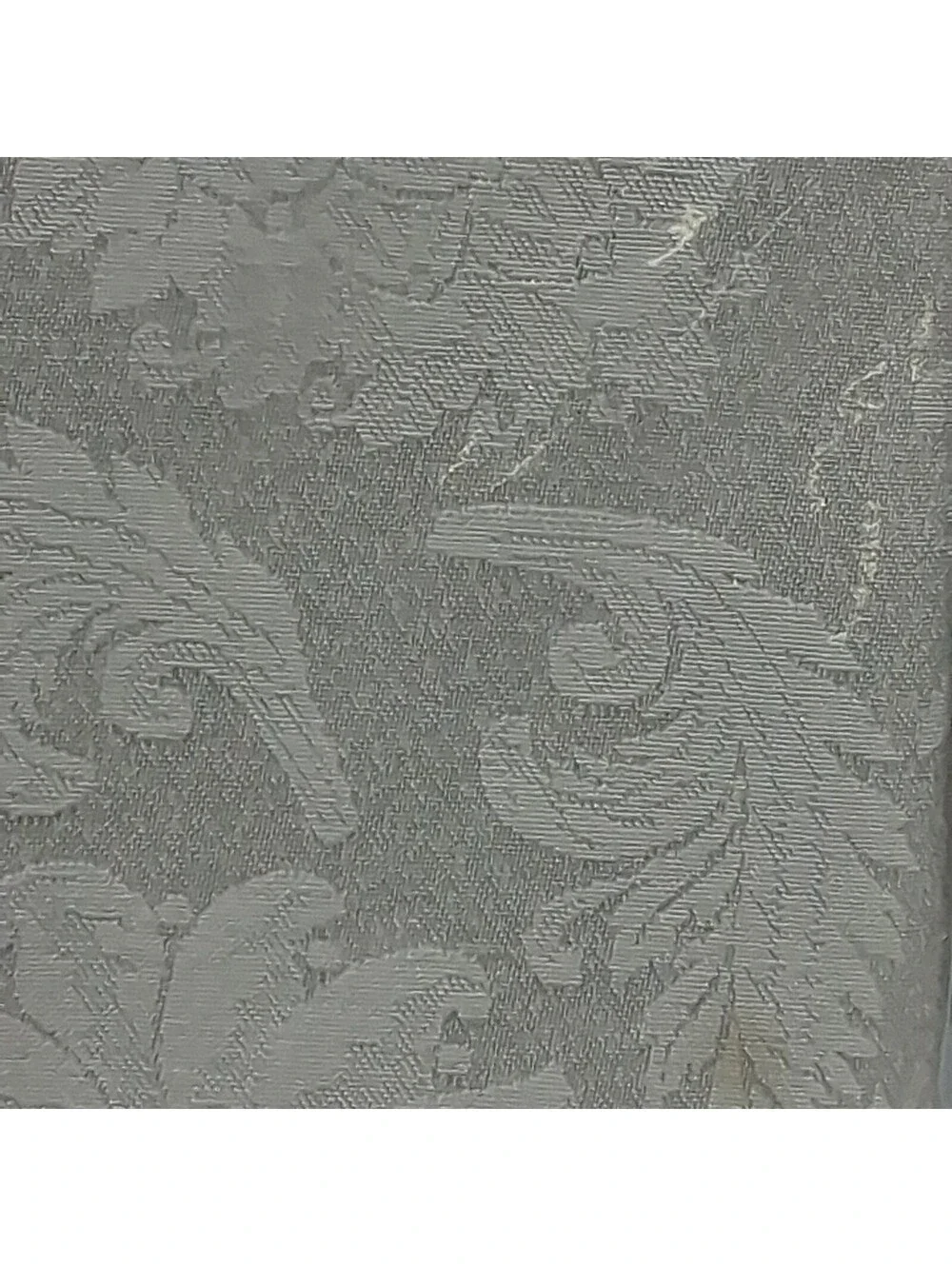 VTG Home Trend Damask Tablecloth 60”x102” Oblong 52% Cotton/48% Polyester White